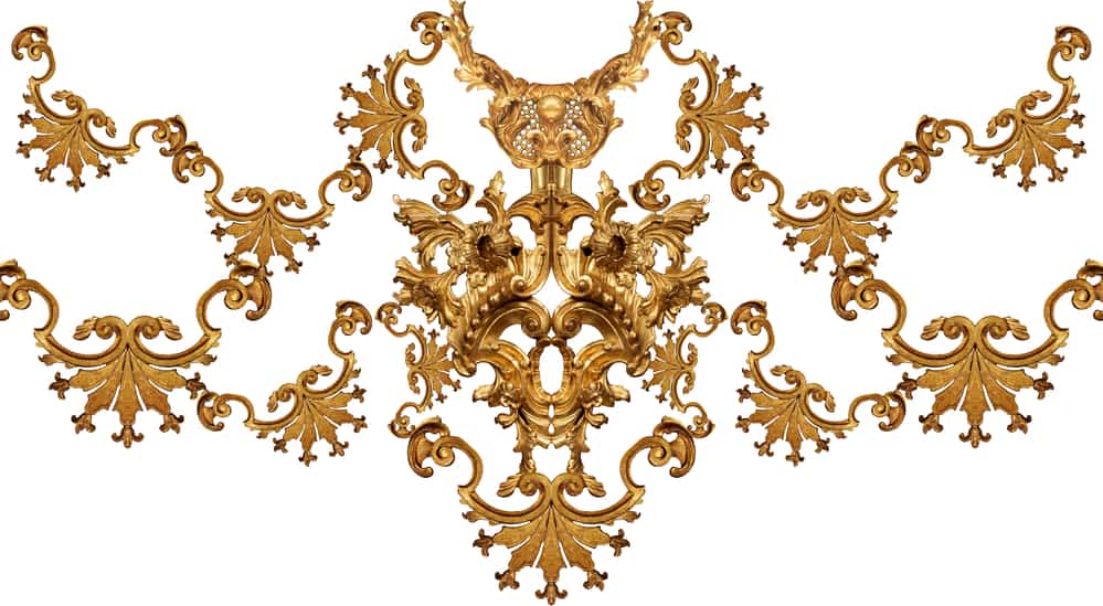 Baroque jewelry design