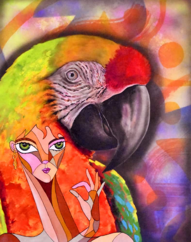 Oil Painting Ideas: Exploring the Diversity of Artistic Expression 5 Cubist surrealism woman painting