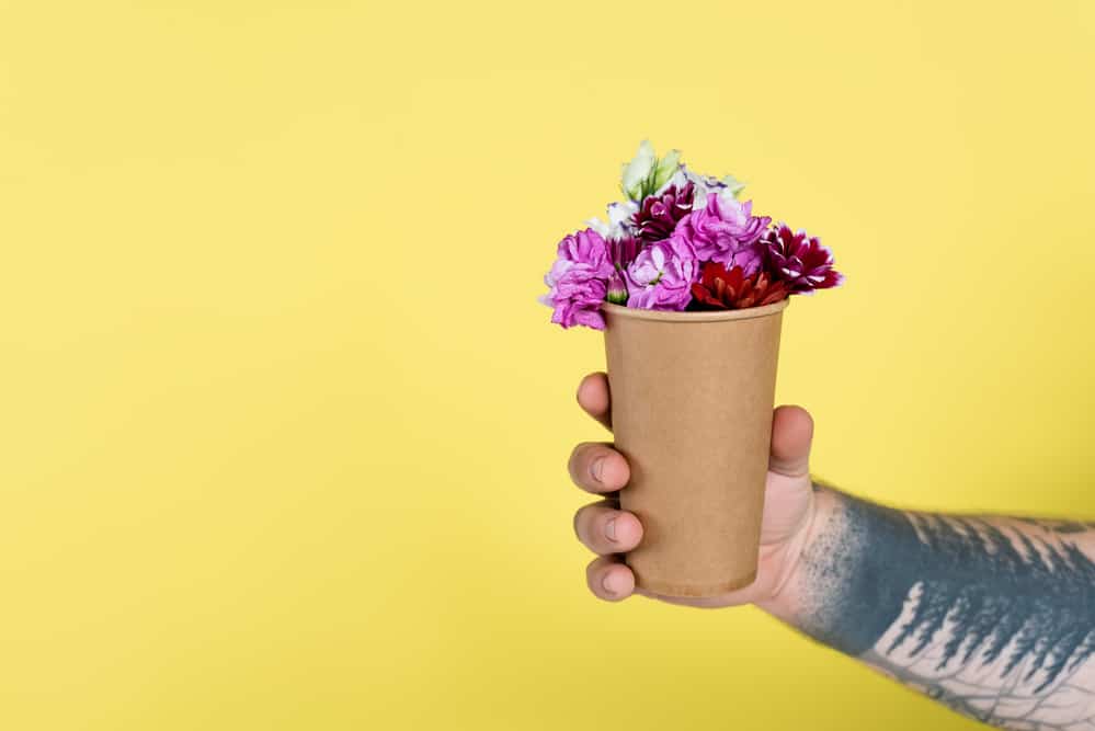 List of Sustainable Materials: An In-Depth Exploration 13 Disposal cup made from recycled cardboard