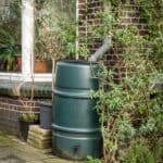 Rain barrel for rainwater harvesting
